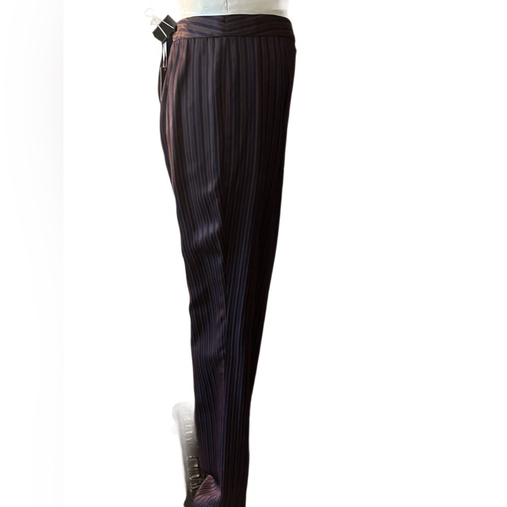 Carlisle New York Striped Satin Pants, NWT - Picture 8 of 11